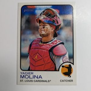 Yadier Molina - 2022 Topps Heritage